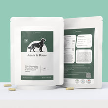 Load image into Gallery viewer, Hips, Joints & Bones Supplement For Dogs (90 tablets)