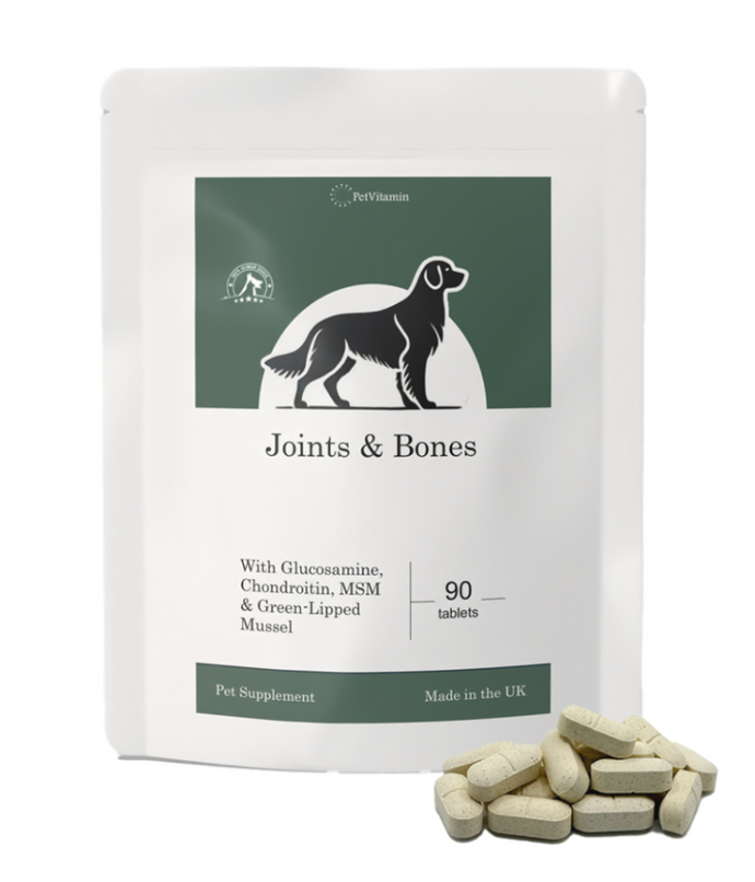 Joint Supplement Tablets For Stiff Dogs, Hip & Joint Care with Glucosamine - 180 tablets